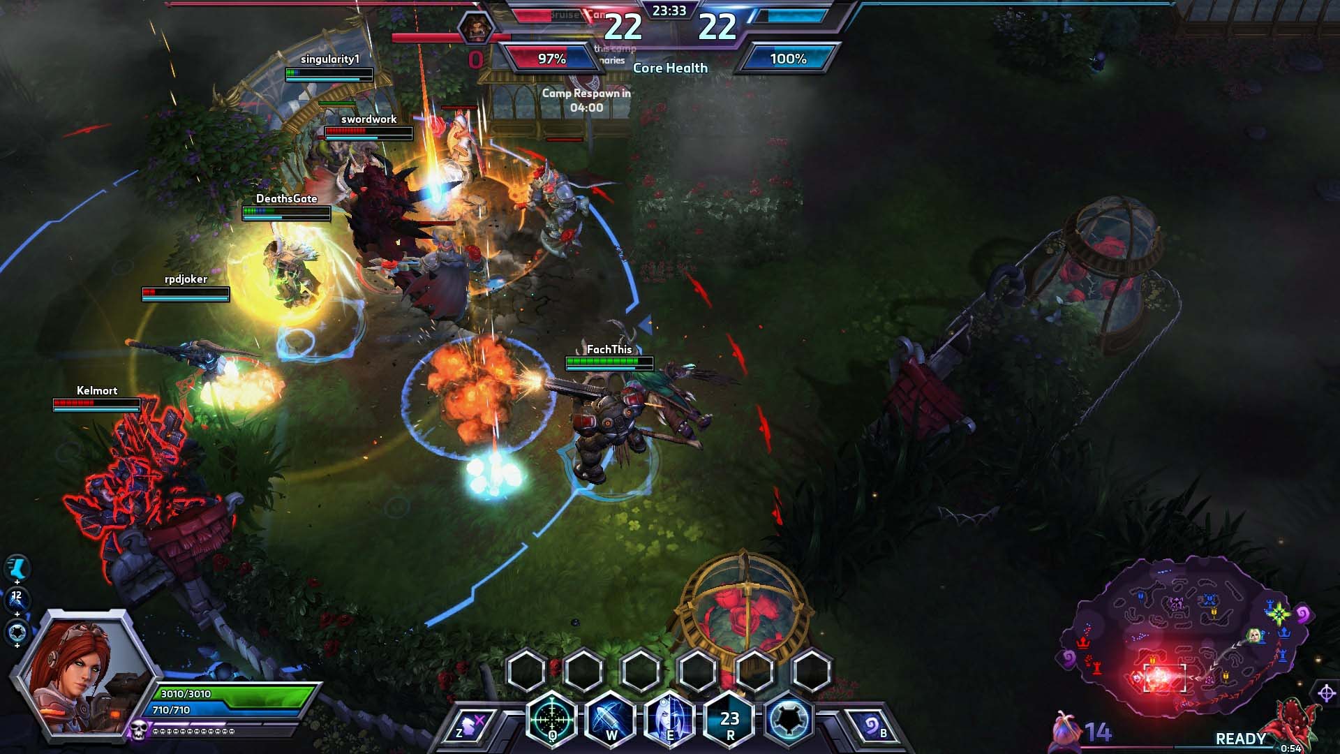 Heroes of the Storm core FachThis swordwork singularity1 DeathsGate
