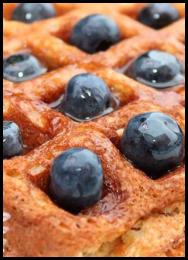Urban backpacking camping waffle blueberries ocd