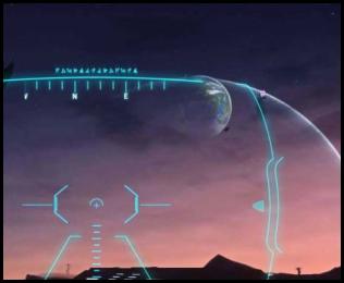 Planetside 2 Vanu magrider tank Red Ridge Communications sunset