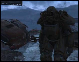 Fallout 4 power armor overpass abandoned