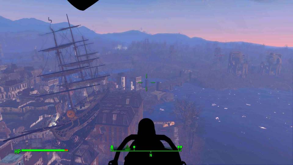 Fallout 4 ship constitution aerial view