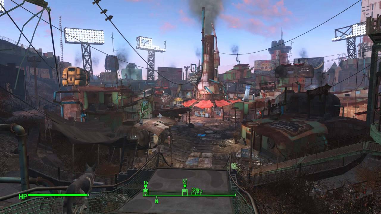 Fallout 4 Wrigley Field diamond city