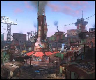 Fallout 4 Fenway Park diamond city