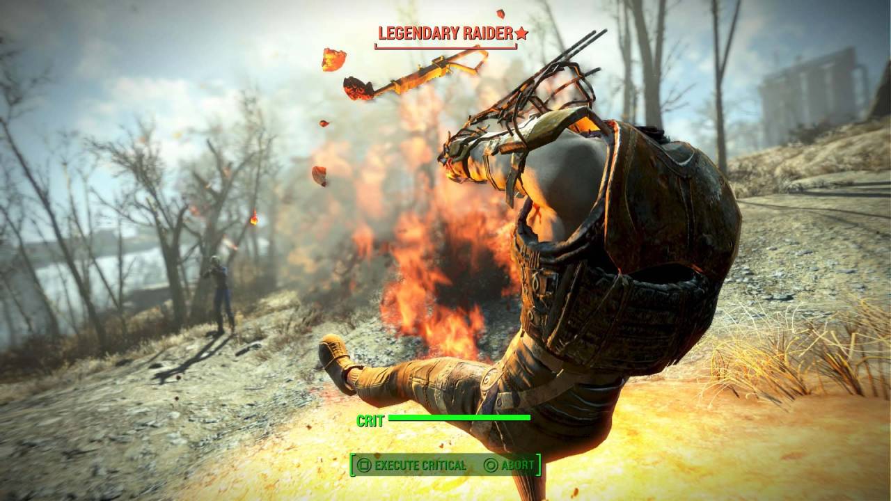 Fallout 4 vats legendary raider critical