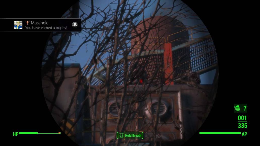 Fallout 4 masshole achievement