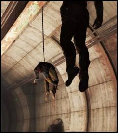 Fallout 4 subway Nick Valentine hanging bodies