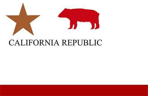 Classic California Republic flag