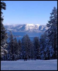 Lake Tahoe skiing