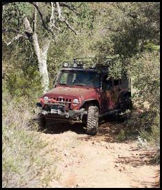 Jeep offroading