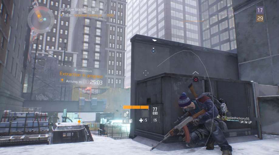 Tom Clancy The Division dark zone cover movement extraction