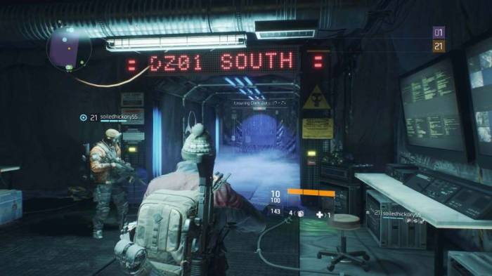 Tom Clancy The Division Dark Zone DZ01 south entrance