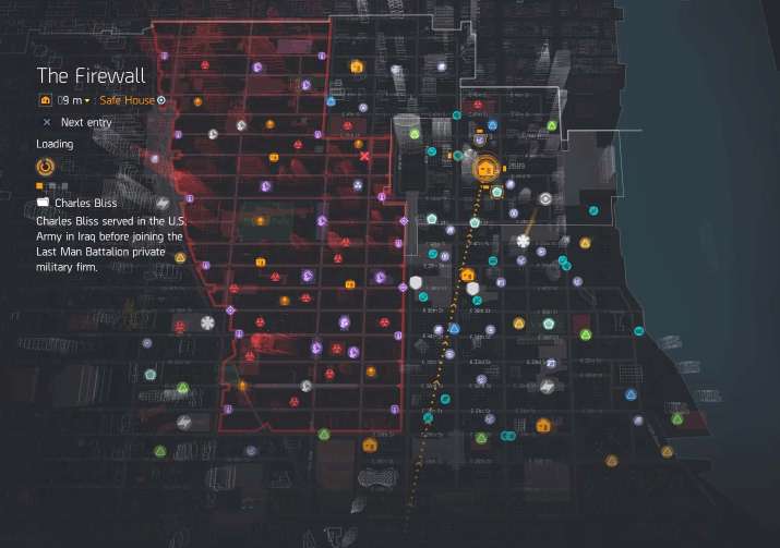 Tom Clancy The Division map The Firewall