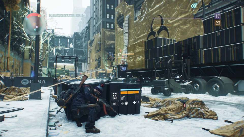 The Division Tom Clancy suppression mechanic biohazard shooting