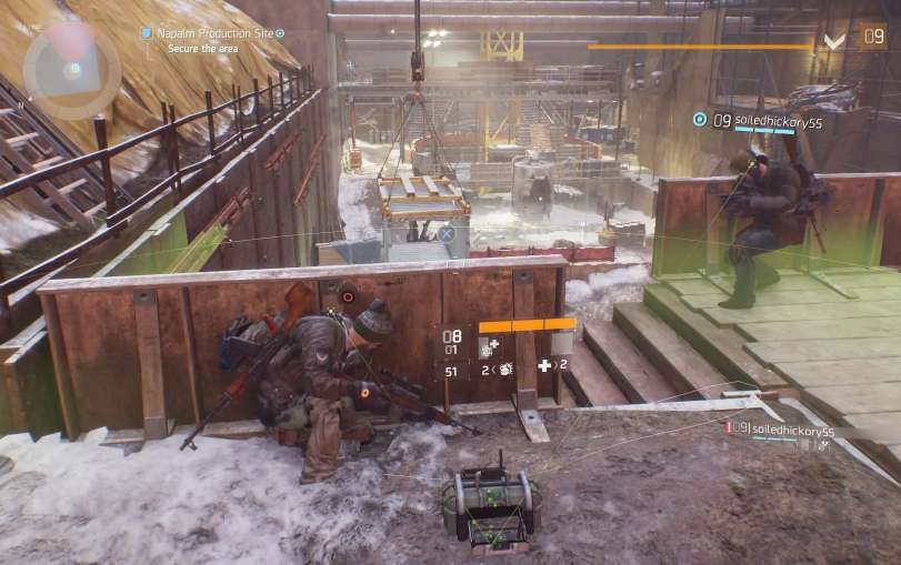 Tom Clancy The Division teamwork mechanic