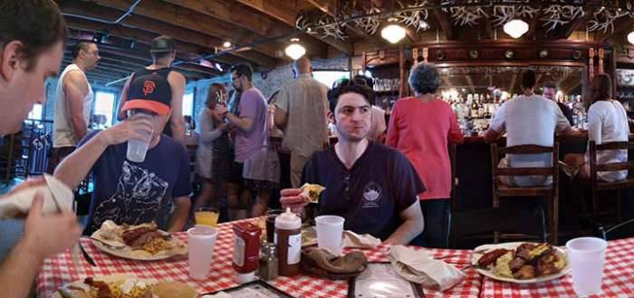 Austin Texas Stubbs panorama gospel brunch