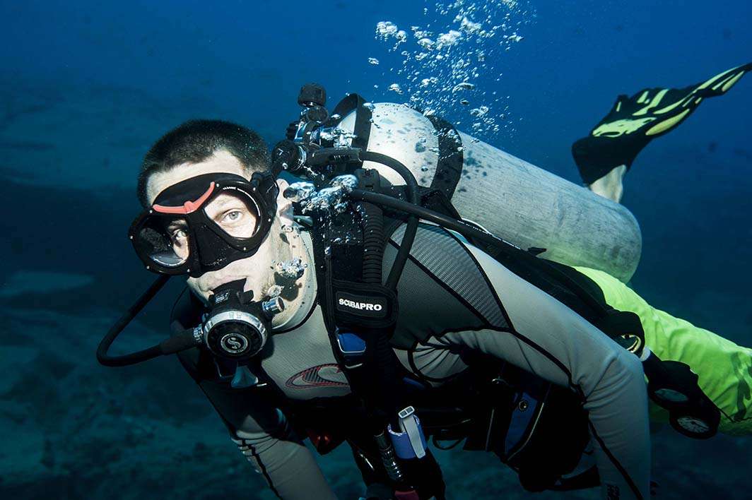 Hawaii Kauai scuba dive diver