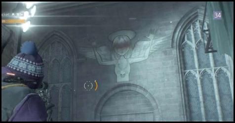The Division church graffiti angel