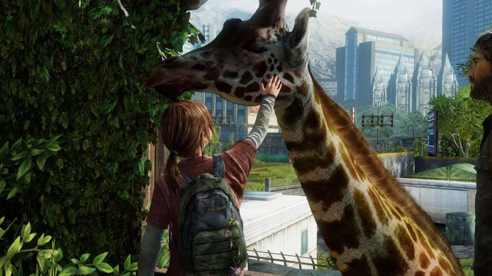 The Last of Us giraffe Ellie