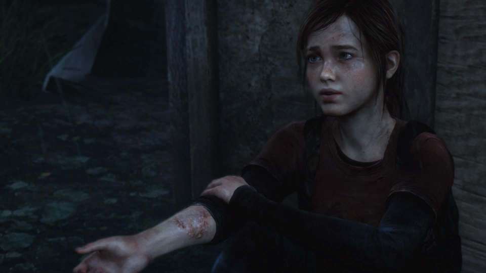 The Last of Us Ellie bite arm