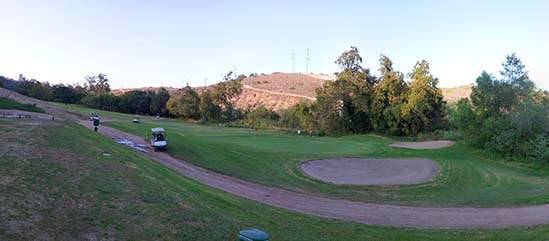 Panorama footgolf Tecolote Canyon