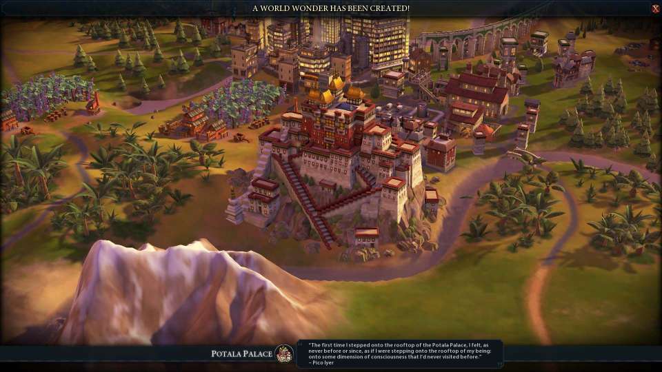 Civilization VI Portala Palace wonder