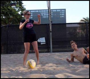 Beach volleyball