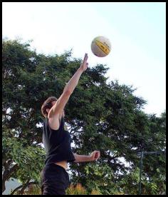 Volleyball swing