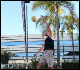 Beach volleyball