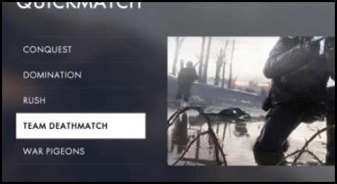 Battlefield 1 modes