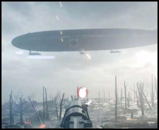 Battlefield 1 turret zeppelin