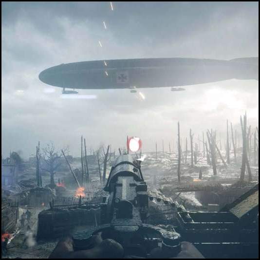 thumbnail Battlefield 1 turret zeppelin