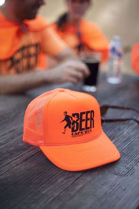 Blind Lady Ale House BLAH Cape Run 2017 orange team hat