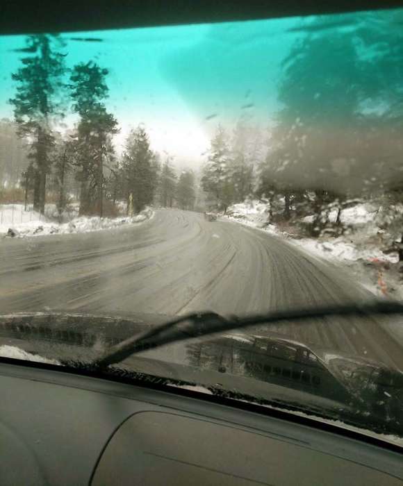 Bear Mountain drive road weather