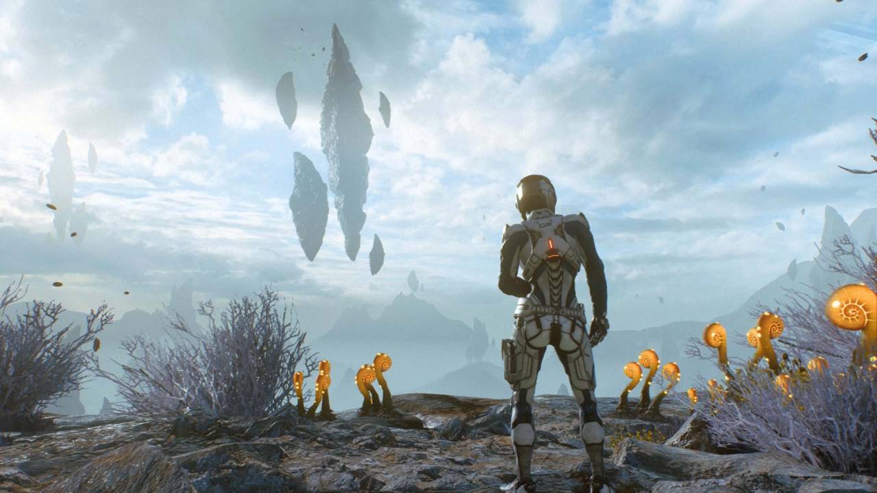 Mass Effect Andromeda floating rocks