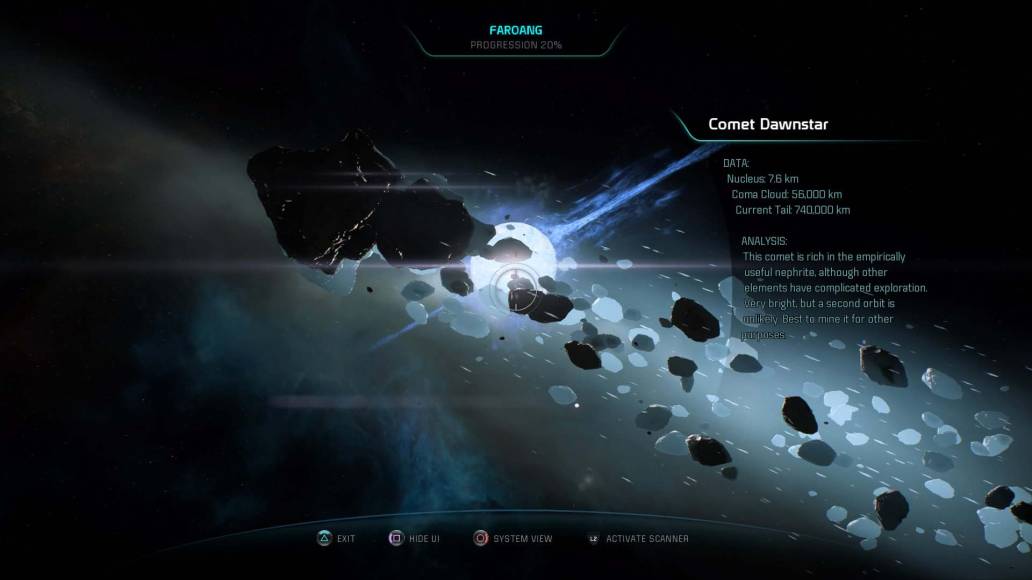Mass Effect Andromeda minerals Faroang