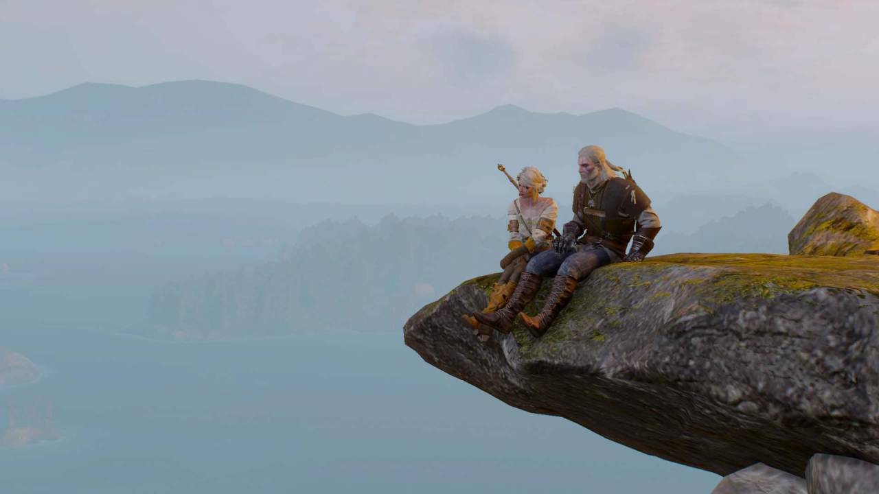Witcher 3 Ciri Geralt conversation