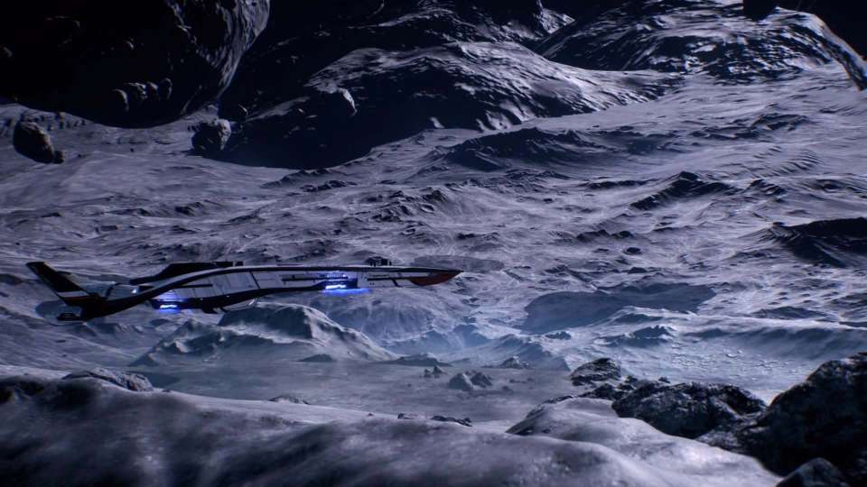 Mass Effect Andromeda Tempest Heleus landing