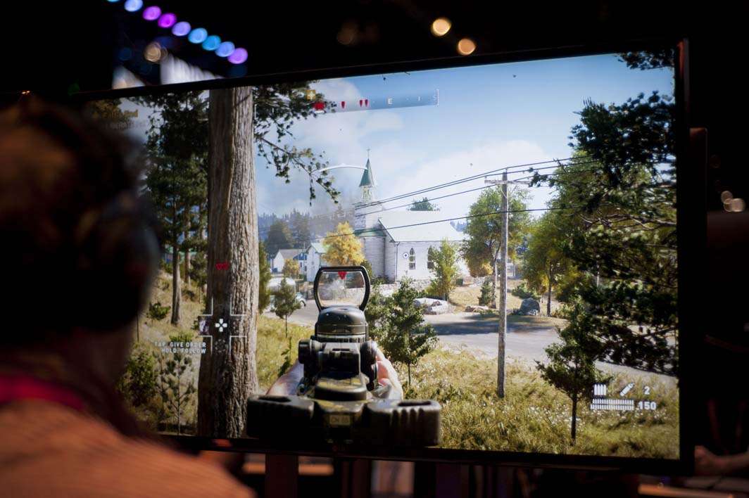 E3 2017 Electronic Entertainment Expo Far Cry 5 demo church