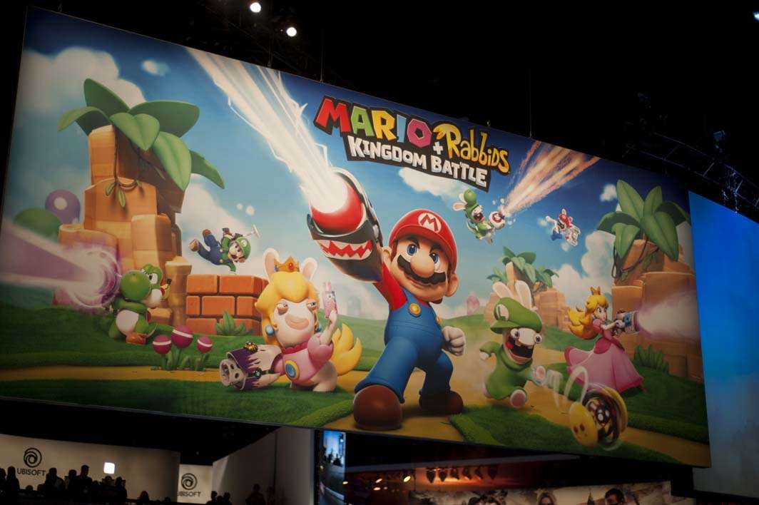 E3 2017 Electronic Entertainment Expo Mario Rabbids Kingdom Battle