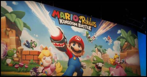 E3 2017 Electronic Entertainment Expo Mario Rabbids Kingdom Battle