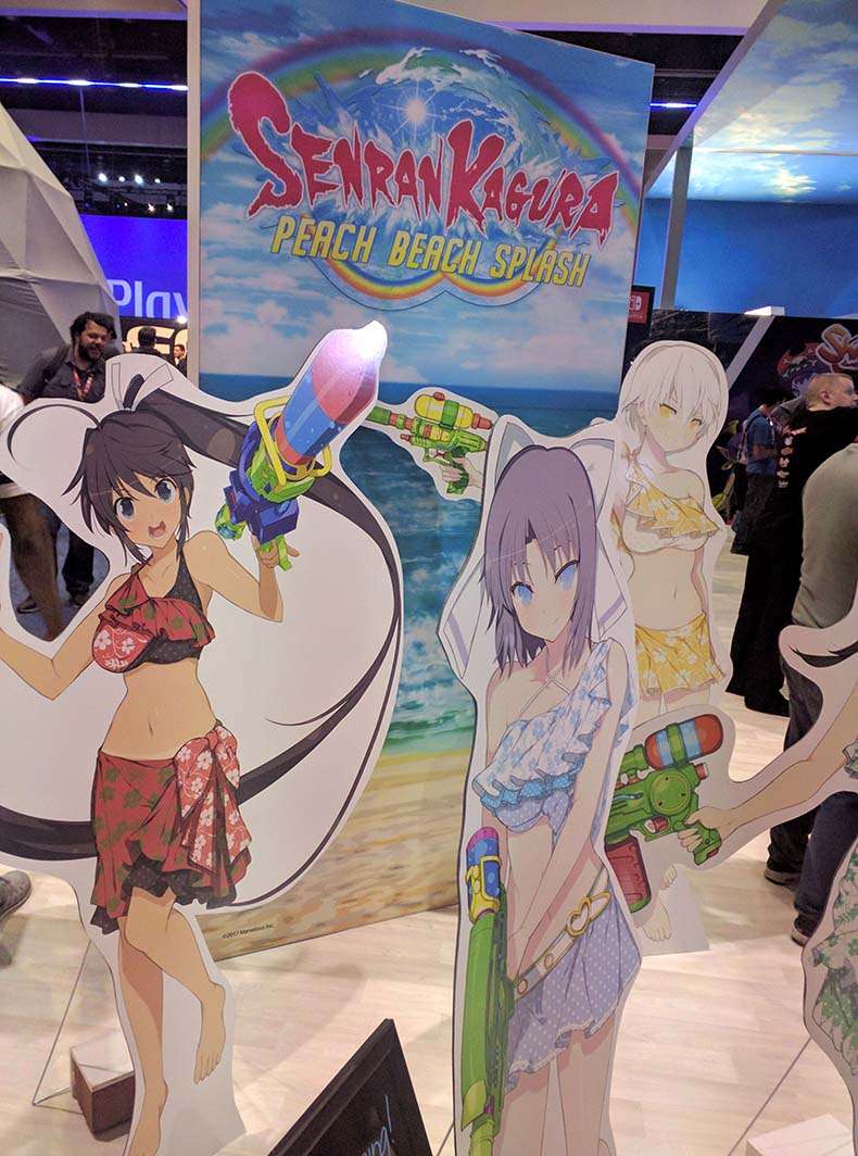 E3 2017 Electronic Entertainment Expo Senran Kagura Peach Beach Splash