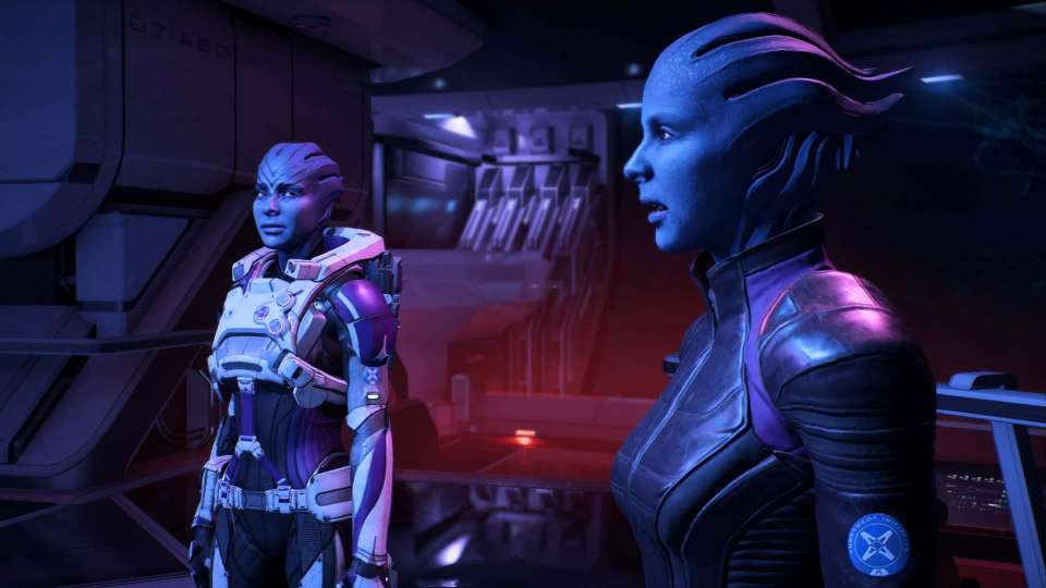Mass Effect Andromeda asari conversation