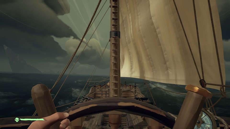 Sea of Thieves storm