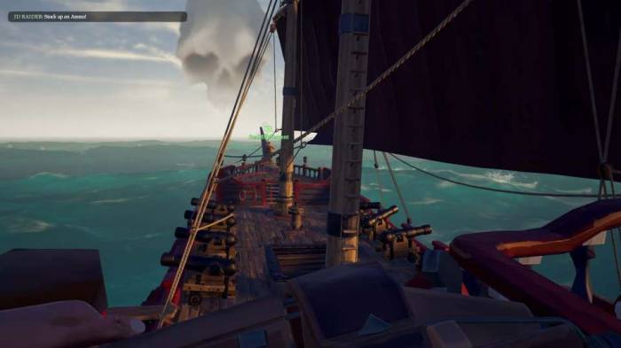 Sea of Thieves screenshot skull island cloud