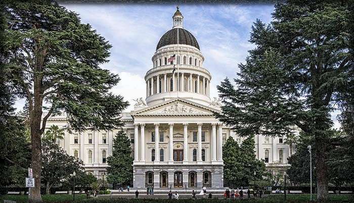 California capitol building Sacramento