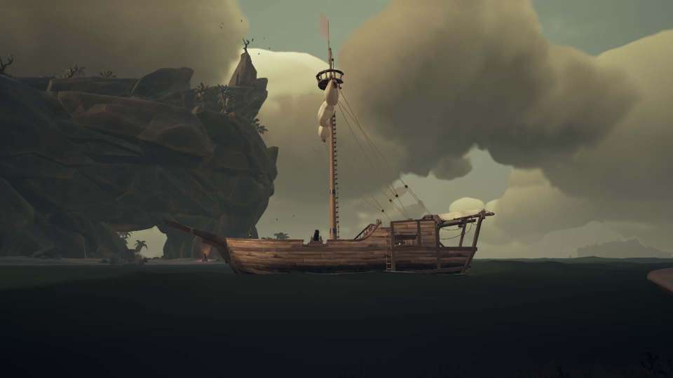 Sea of Thieves ship weather island