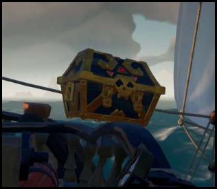 Sea of Thieves ship captaining chat loot chest