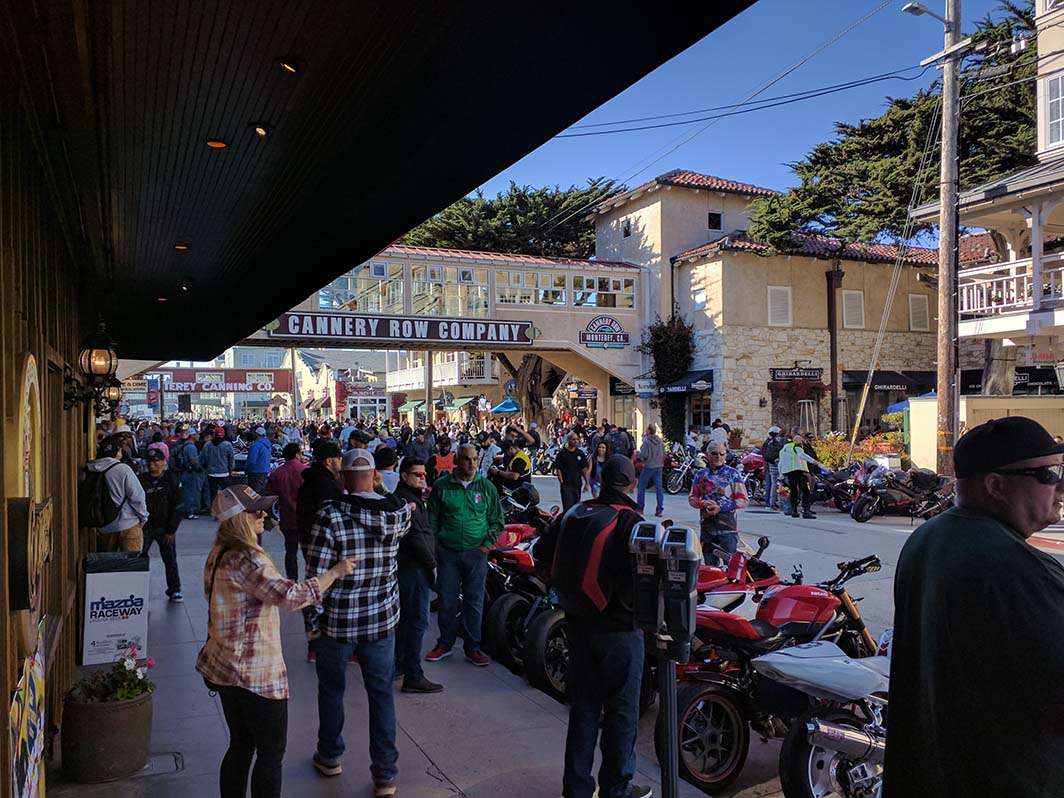 World Superbike Laguna Seca 2018 Cannery Row bikes