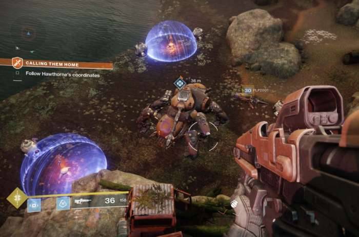 Destiny 2 screenshot spider tank