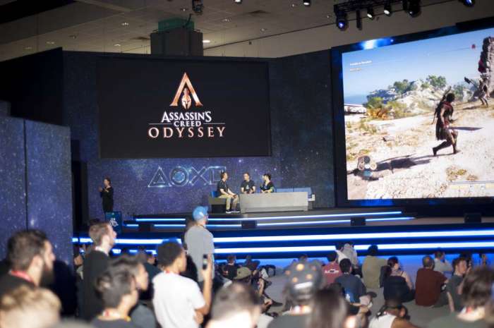 E3 2018 Anthem Assassins Creed Odyssey panel